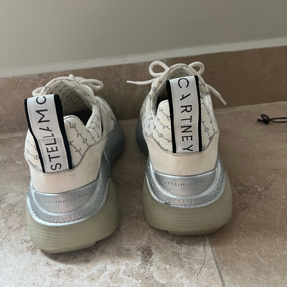 Stella McCartney Perforated Chunky Sneakers. Size 37.